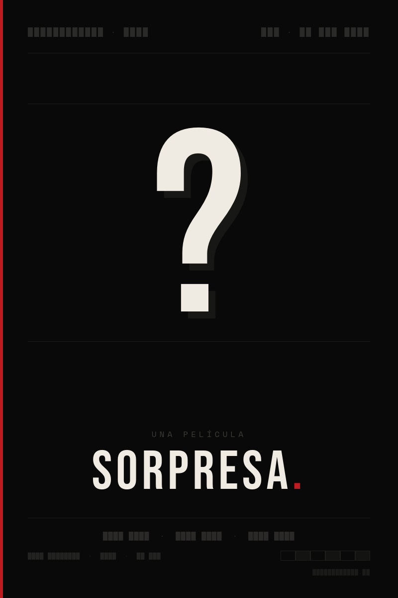 PELÍCULA SORPRESA